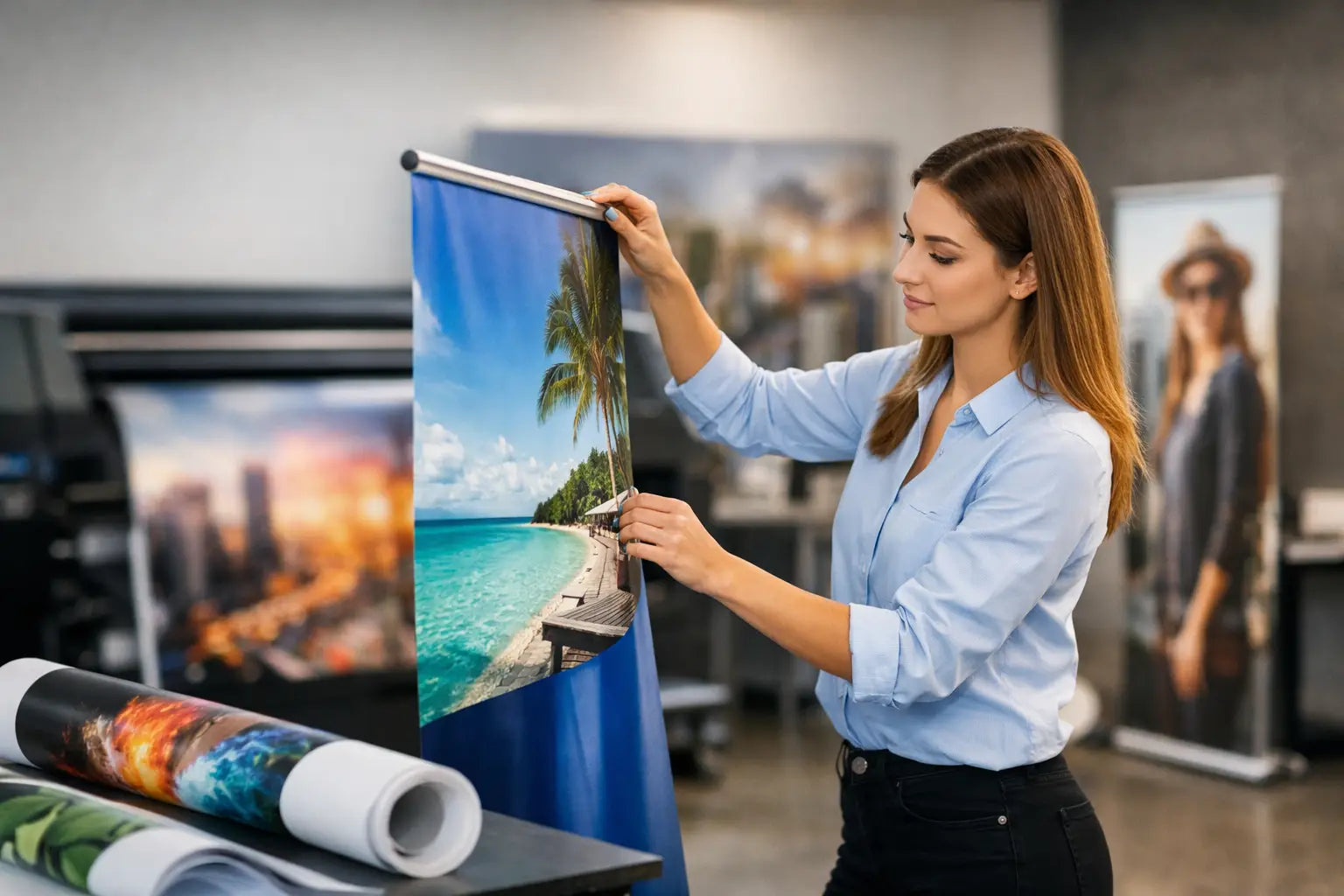 Large Format Printing for Business Displays