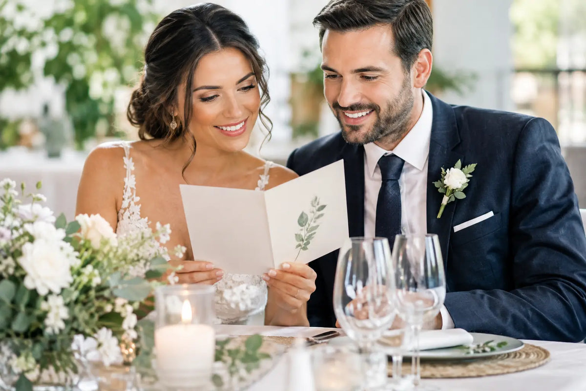 Wedding Menus That Look Good and Work Hard