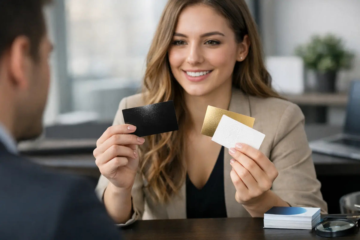 Best Business Card Finishes for a Lasting First Impression