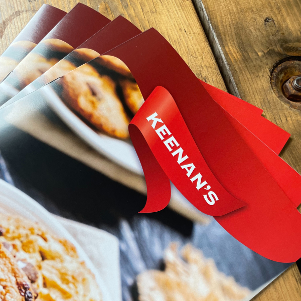 Food catelog brochure