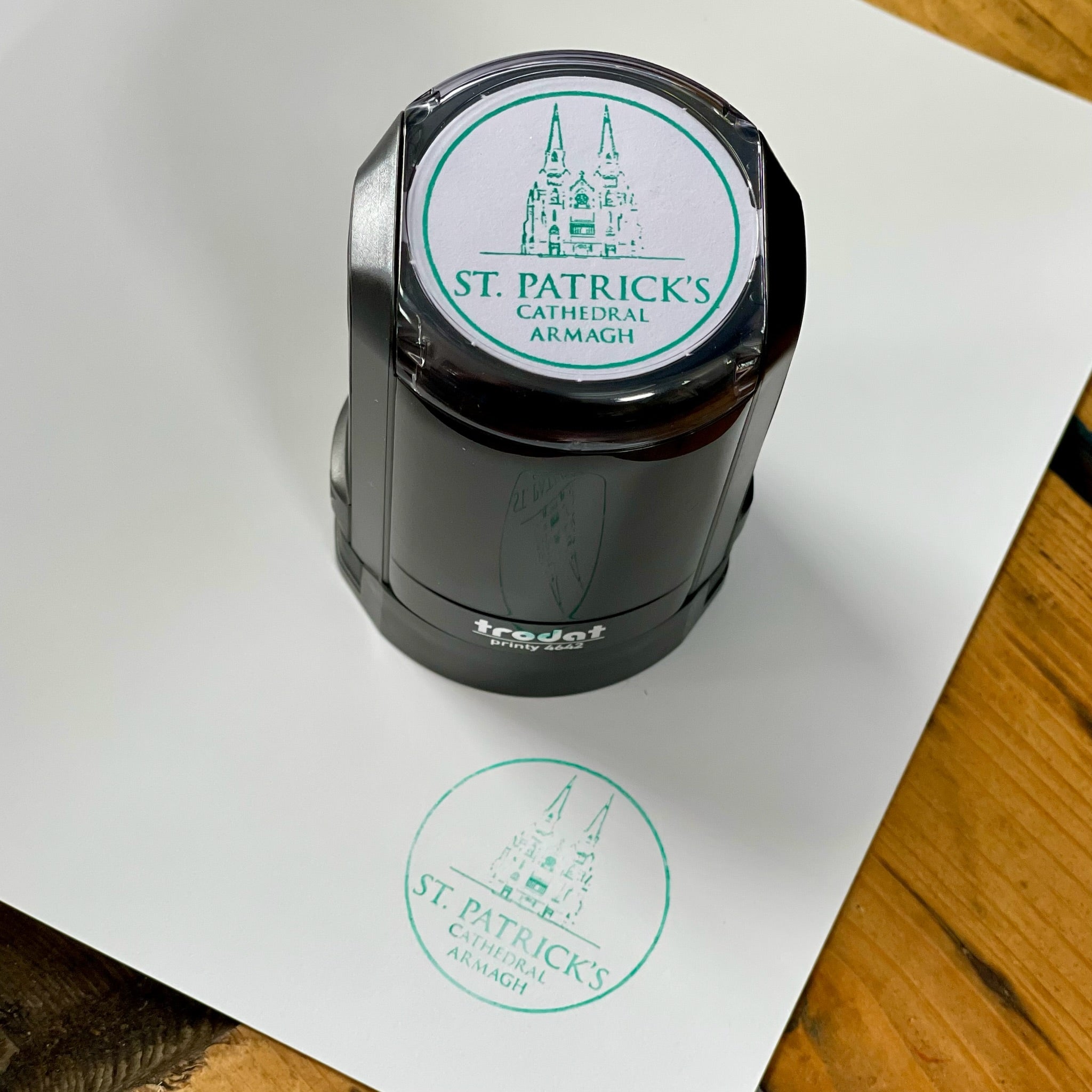 Circle Stamp St Patrick's Cathedral