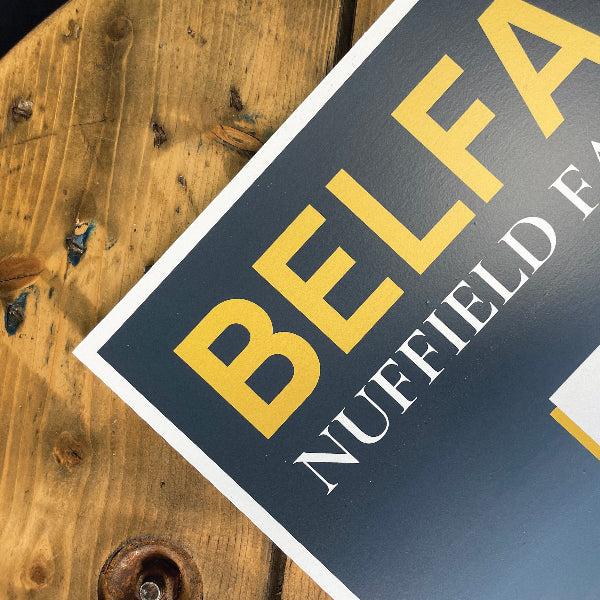 Closeup of a Foamex Board