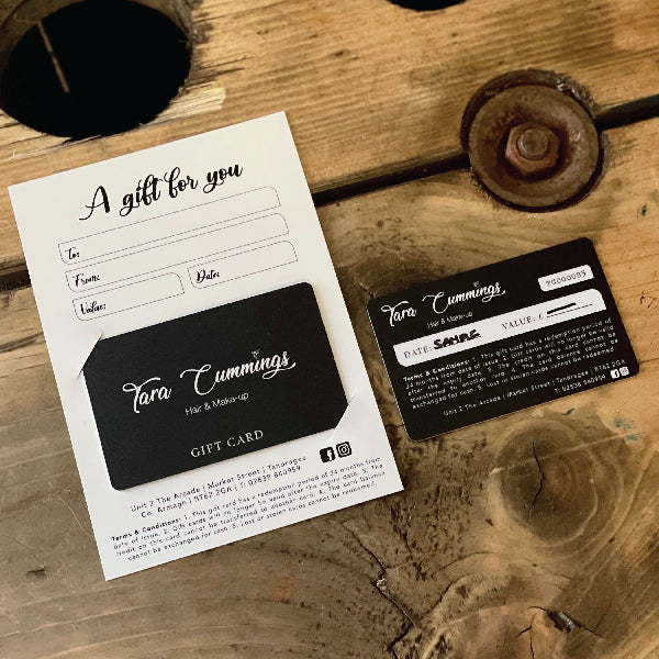 A5 Gift Card Holders, with cuts for the Gift Cards