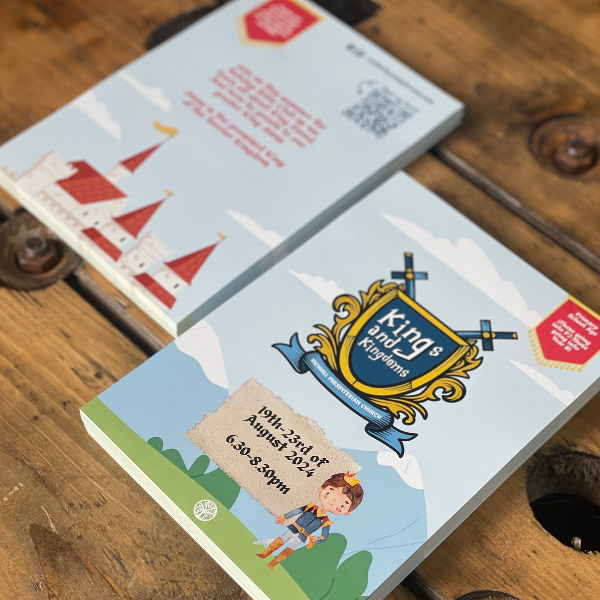 A5 double sided leaflet animated design