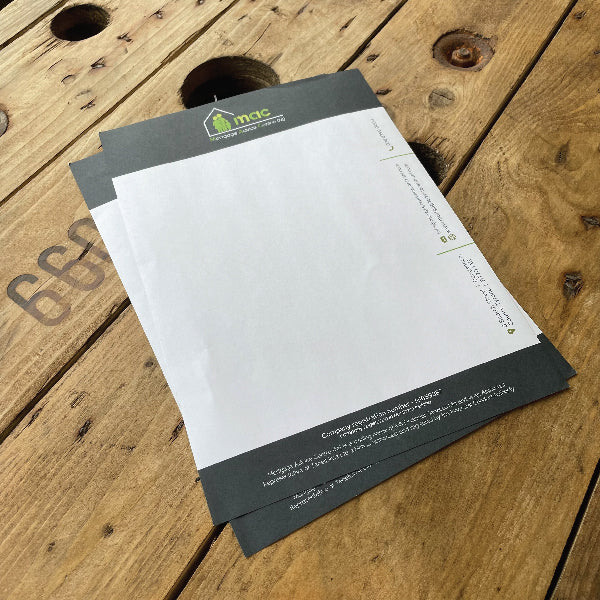 Single Sided A4Letterheads for MAC