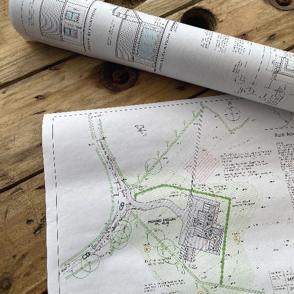 A0 Plan Printing of a House Printing Plan