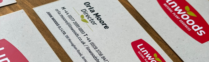 Rectangle Business Cards for Linwoods