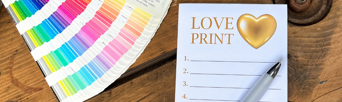 Colour  Palette  With a Notepad and Instant Print Pen