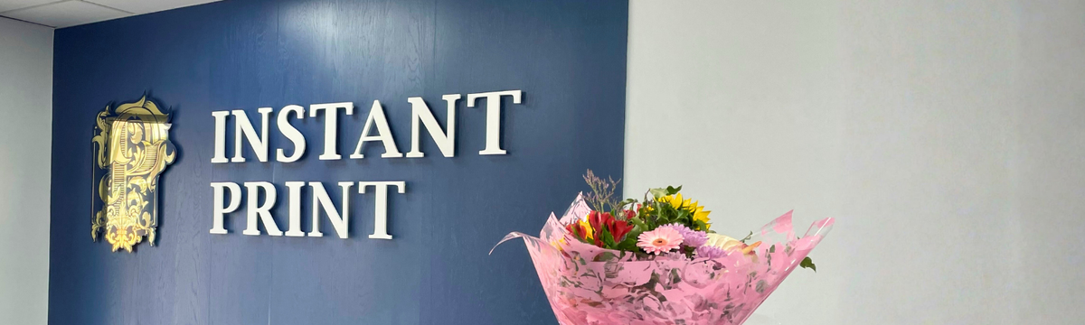 Instant Print Signage in Shop Front
