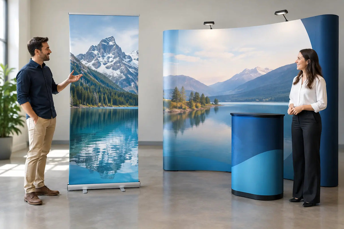Pull-Up Versus Pop-Up Displays: Which Fits?