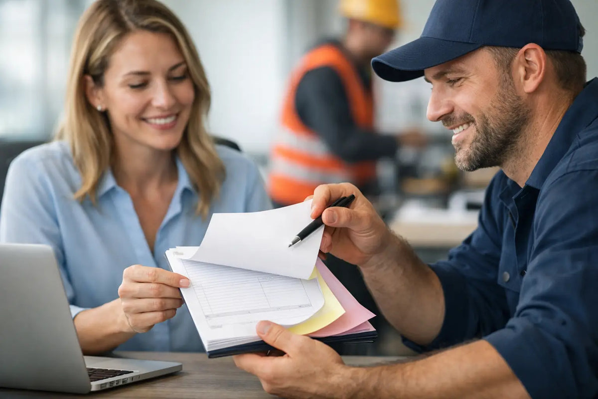 Carbonless Quotation Forms for Faster Quotes