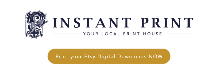 Print Your Etsy Downloads with Instant Print