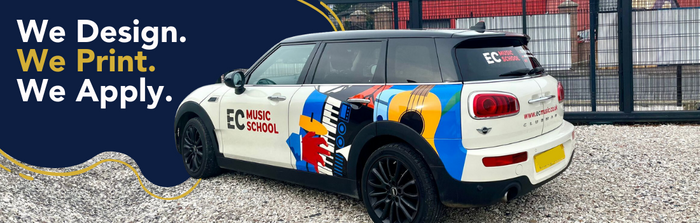 We design. We Print. We Apply Car Vehicle