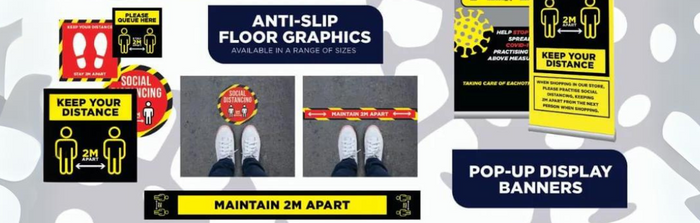 Social Distancing Signage