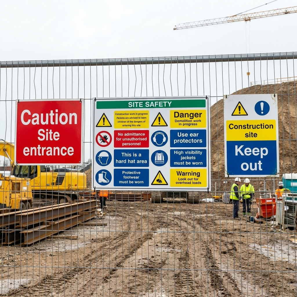 Correx Boards | Construction Signs | Durable & High Quality