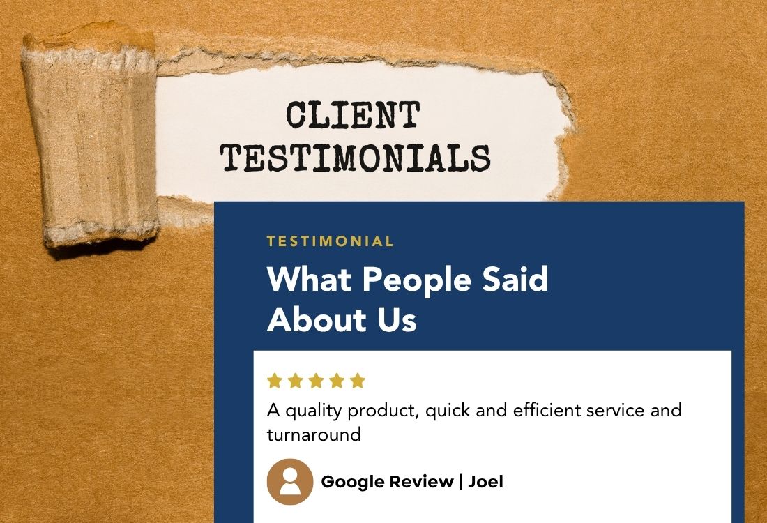 Client Testimonial 