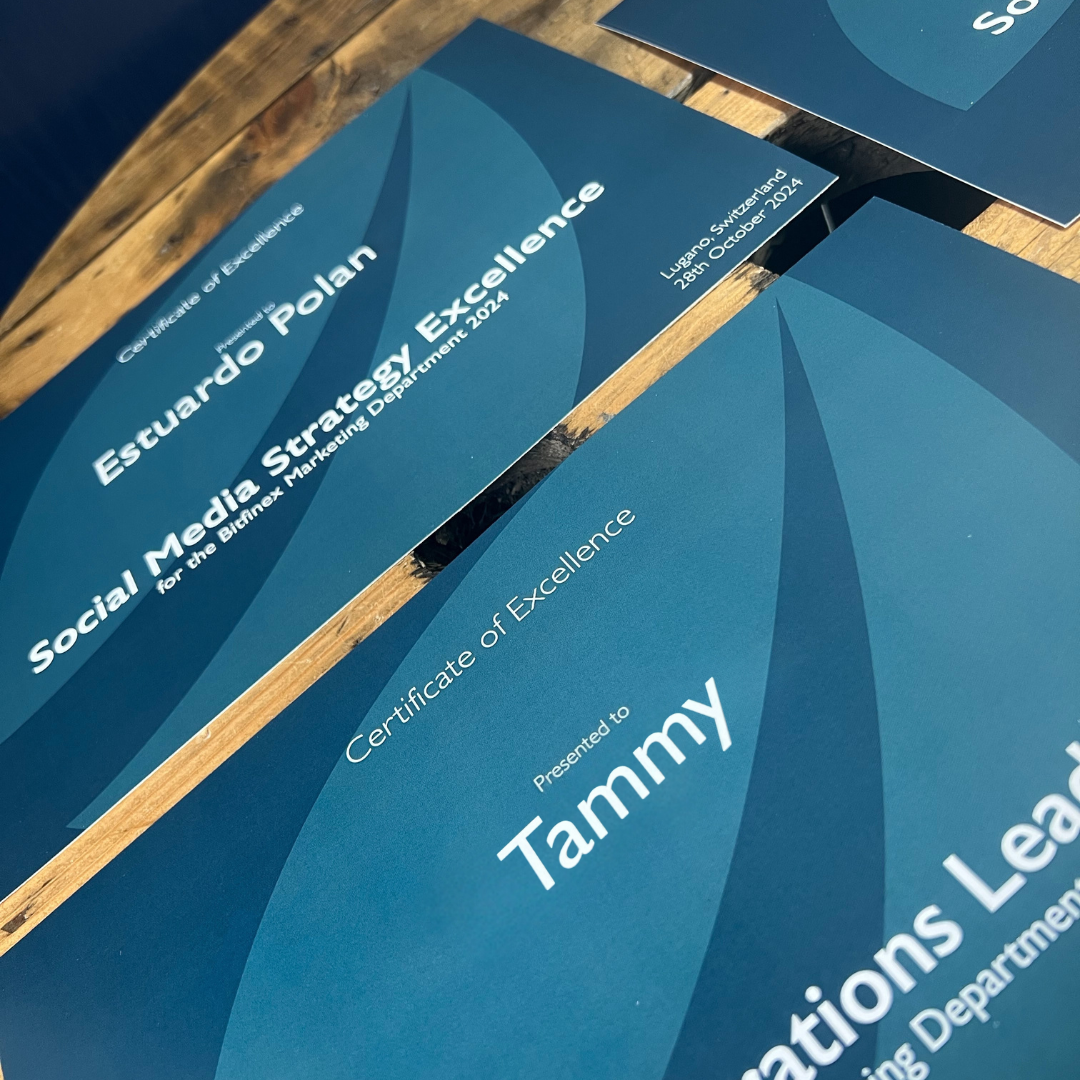 Certificates // Add Foiling