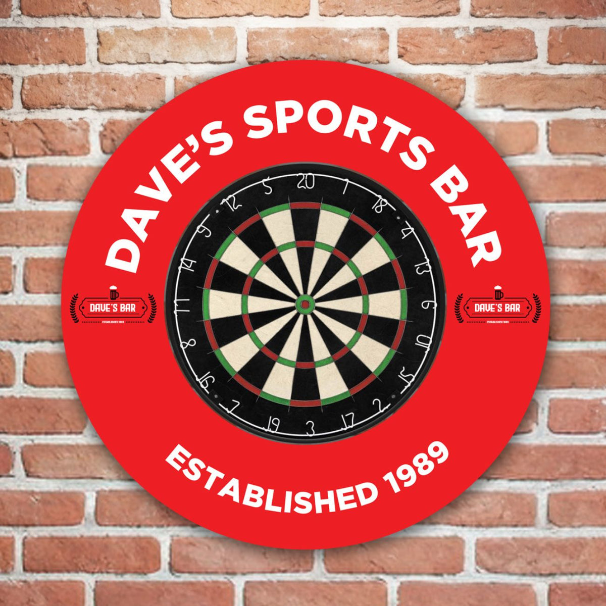 Custom Dartboard Surround | Oche Skinz by Instant Print