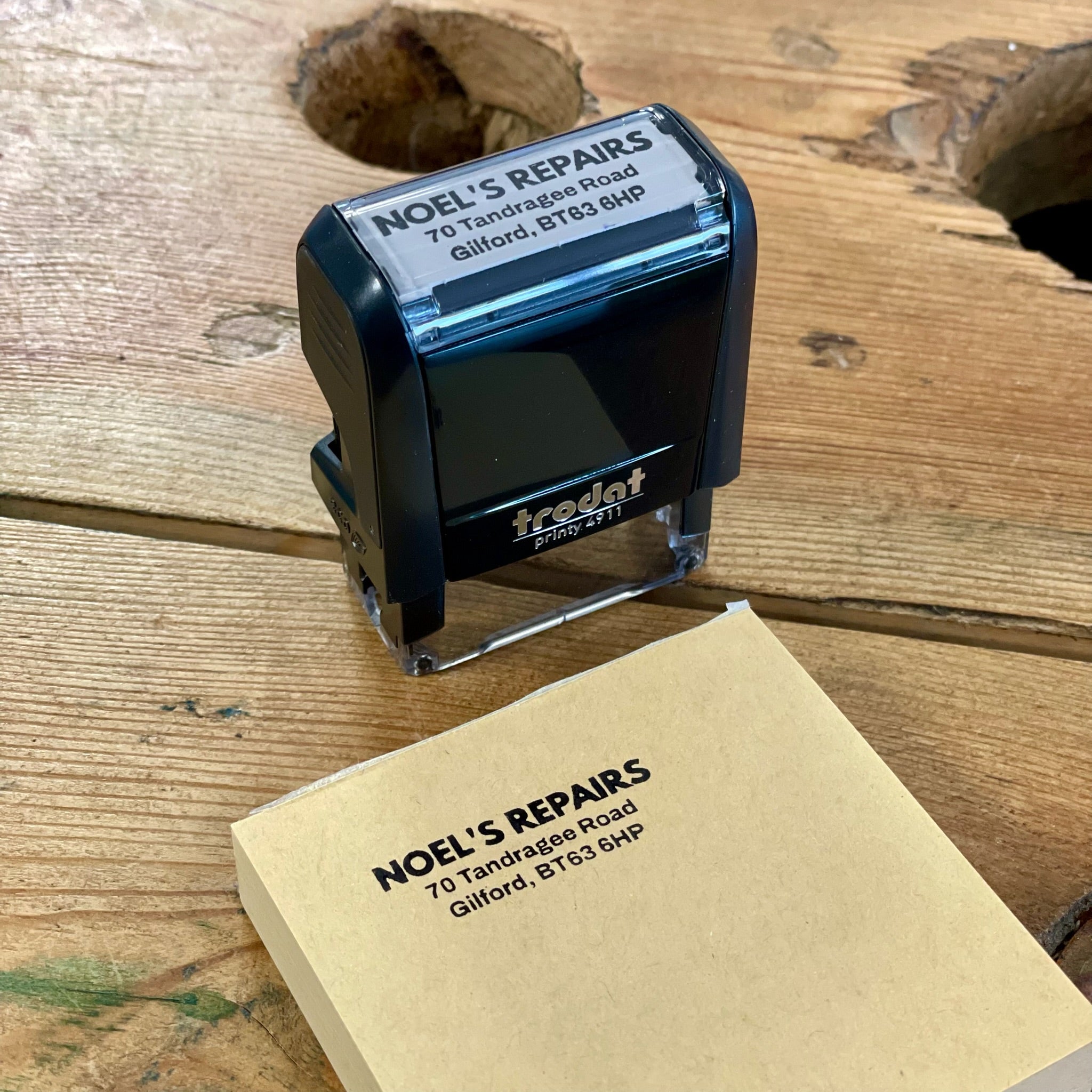 Rectangle Stamp - Noel's Repairs