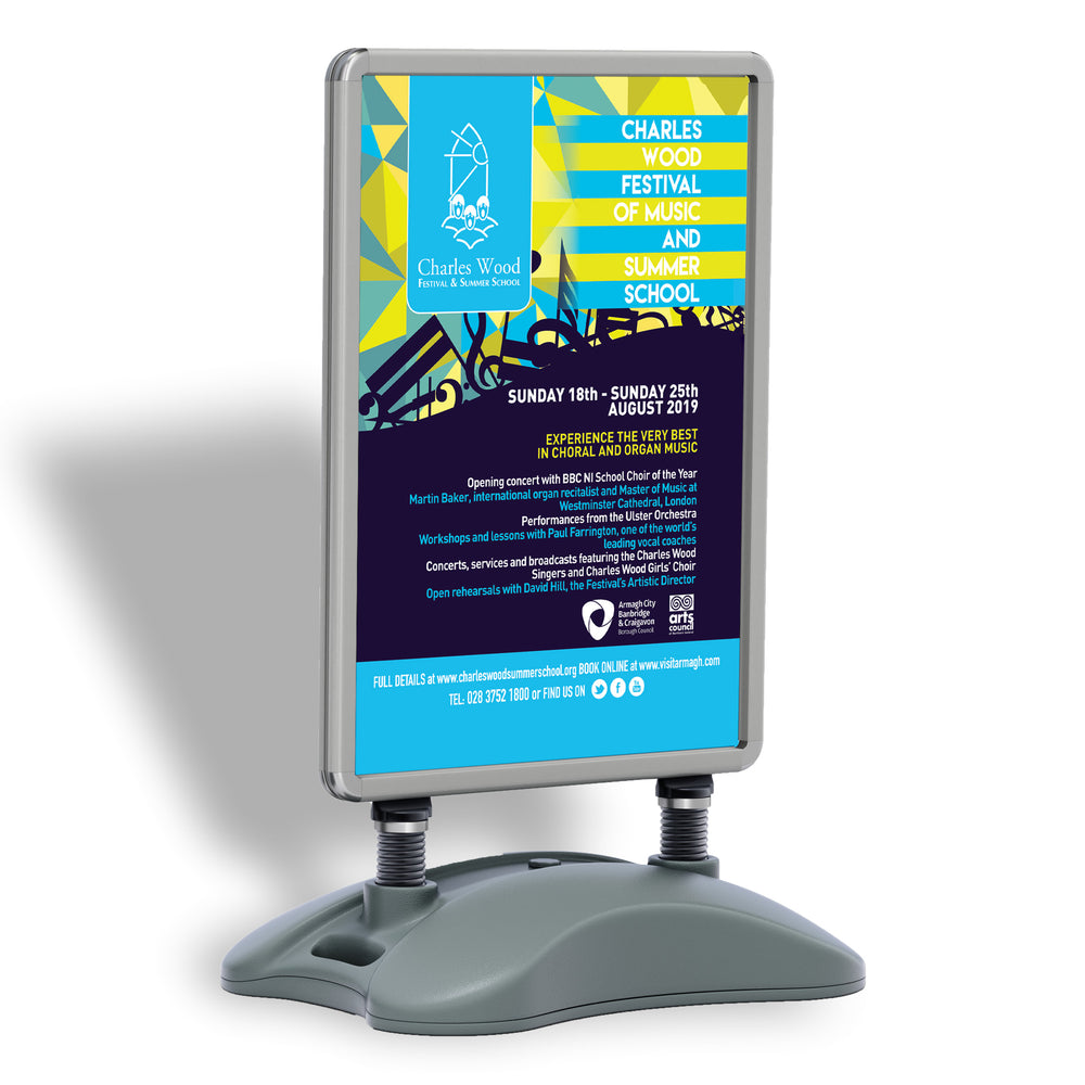 Water Base Pavement Sign A1 | Outdoor advertising