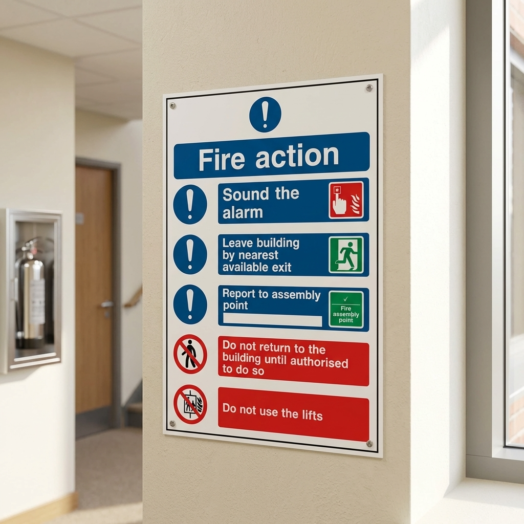 Safety Signs | Fire Action