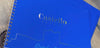 Castello Brochure showing off teh gold foiling title