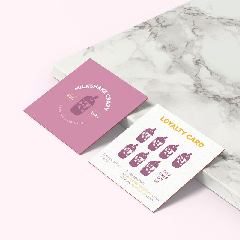 Square Loyalty/Appointment Cards